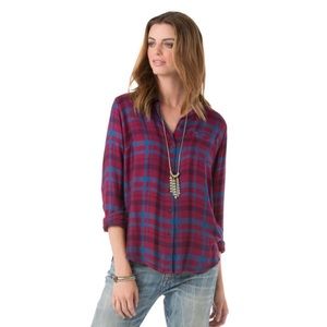 Bungalow plaid flannel shirt from Lucky Brand